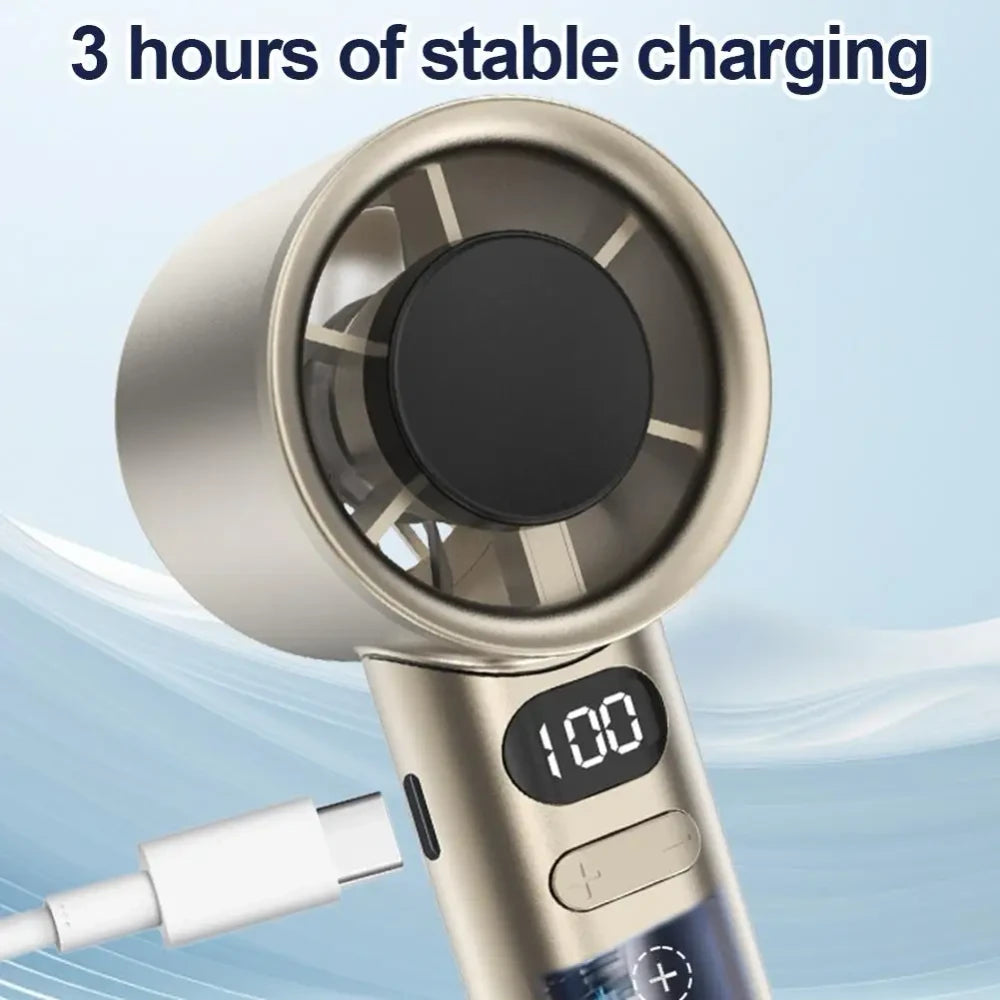 Portable Handheld Bladeless Fan