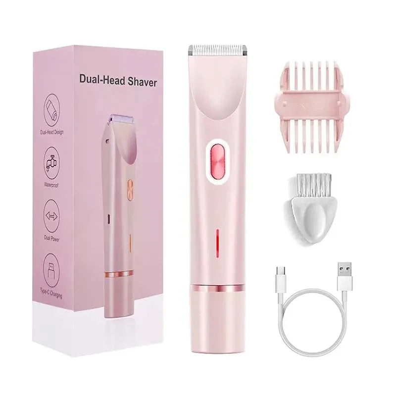 Rechargeable Lady Razor and Bikini Trimmer