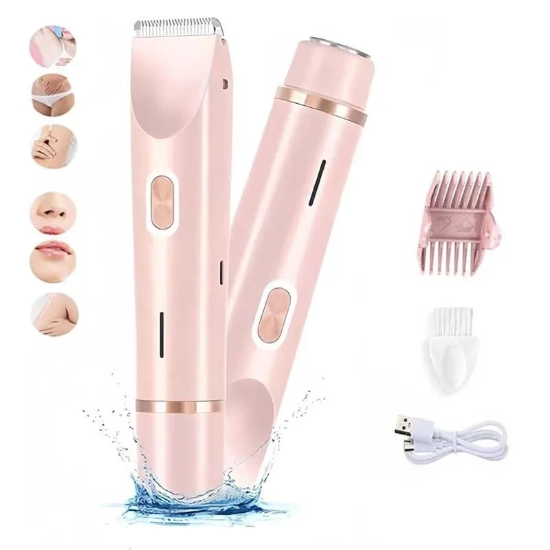Rechargeable Lady Razor and Bikini Trimmer