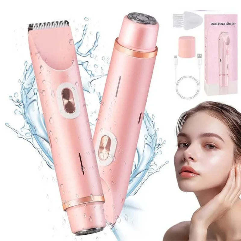 Rechargeable Lady Razor and Bikini Trimmer