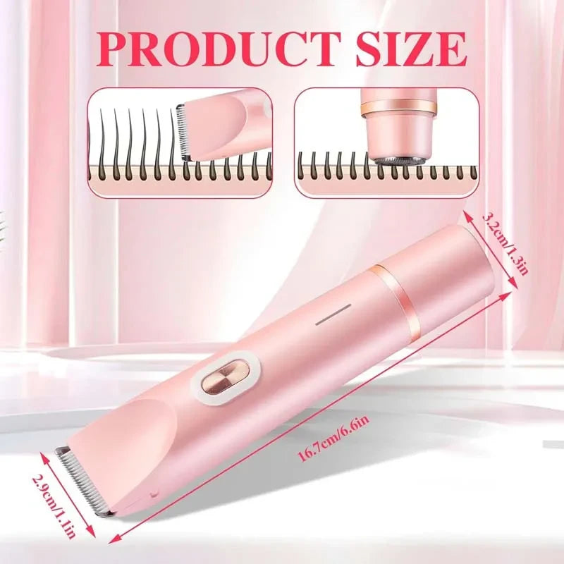Rechargeable Lady Razor and Bikini Trimmer