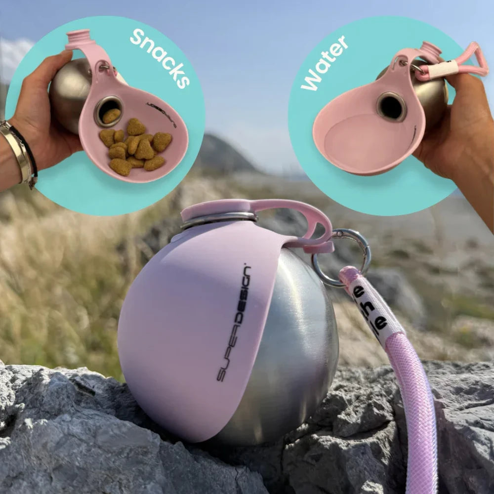 Portable Stainless Steel Dog Water Bottle