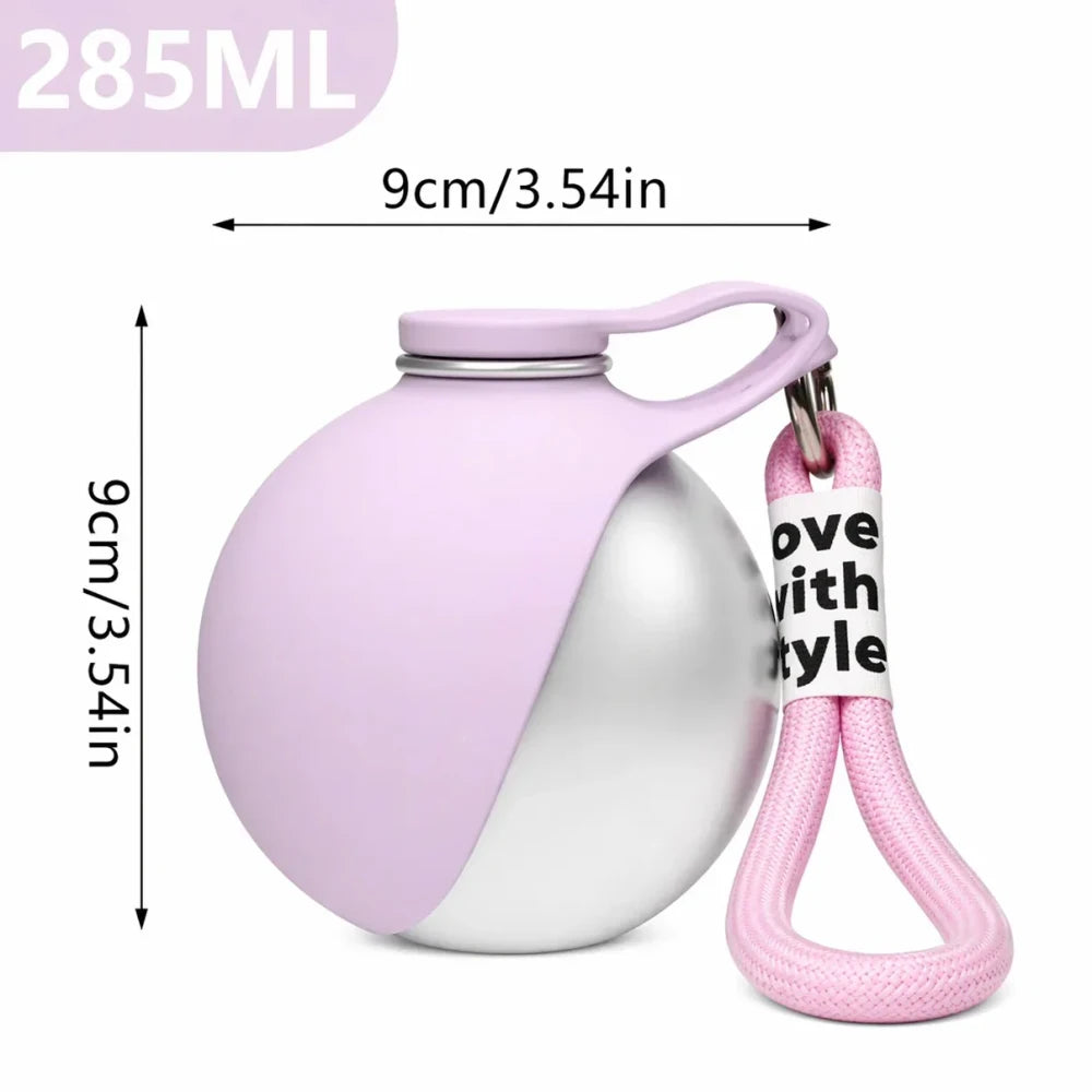 Portable Stainless Steel Dog Water Bottle